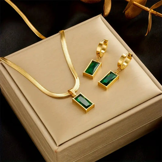 Iselotte Verdain Schmuckset | Gold