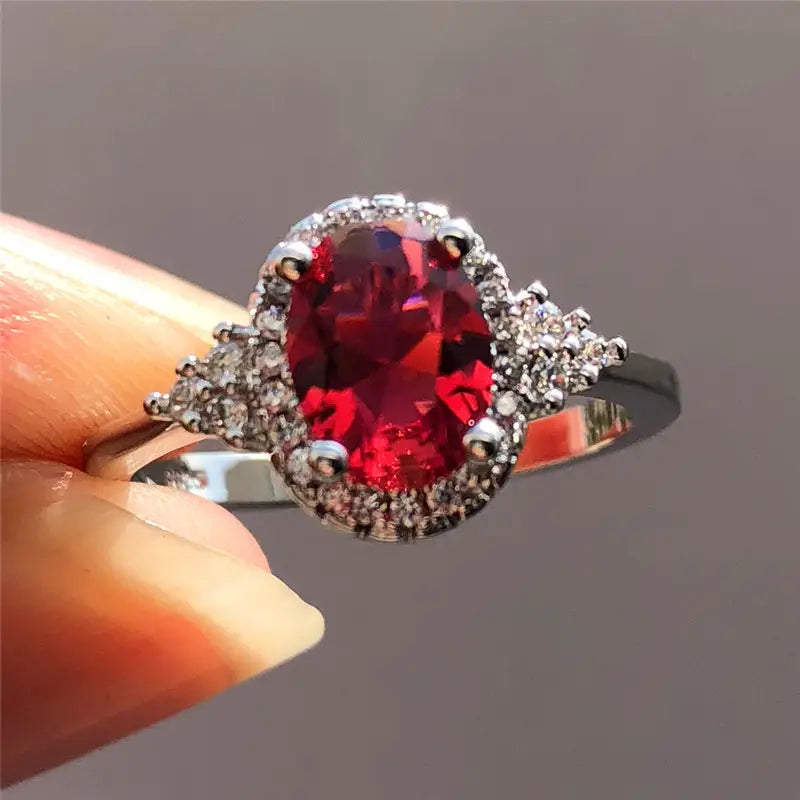Kirelle Emberlain Ring | White Gold