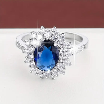Vionne Saphirae Ring | Weißgold