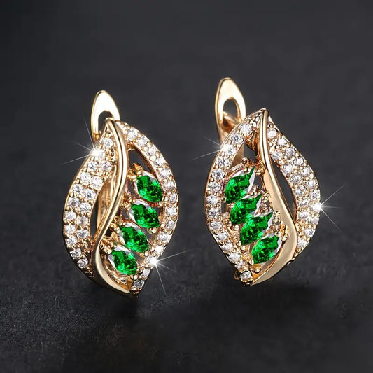 Verdancia Insel Ohrringe | Gold
