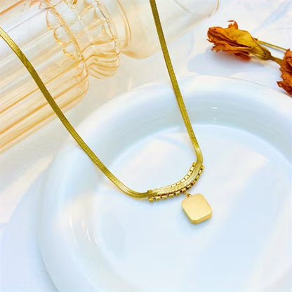 Regalia Prism Emerald Necklace | Gold