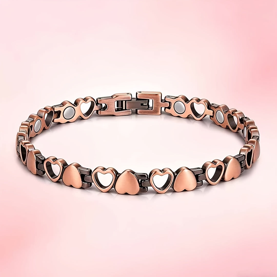 Kupferarmband „Everlasting Heart“