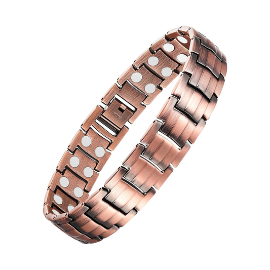 Moderne Kupferkette als Armband