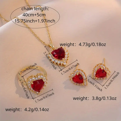 Anavelle Roubella Schmuck-Set | Gold