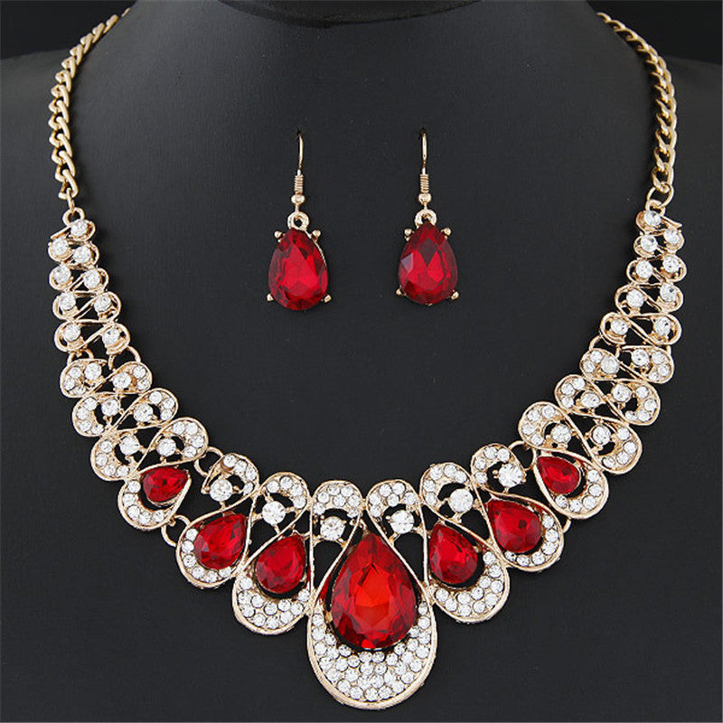 Maevina Crimselle Schmuckset | Gold