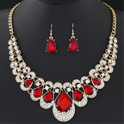 Maevina Crimselle Schmuckset | Gold