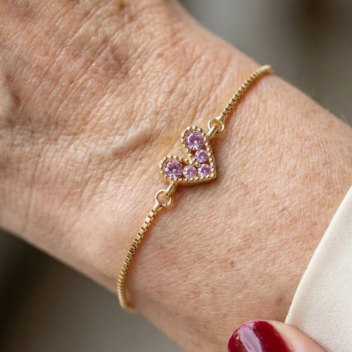 Blush Love Bracelet | Gold