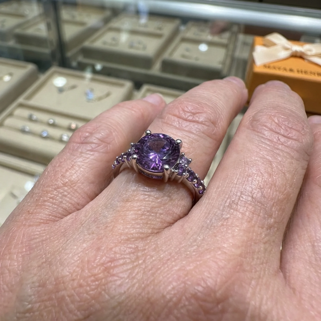 Celia Virelyn Ring | Weißgold