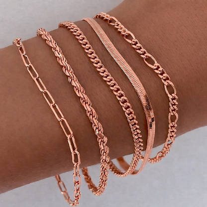 Ellis Renner Armband-Set | Weißgold