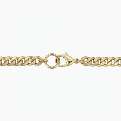 Kubanisches Armband aus Nachlass | Weißgold