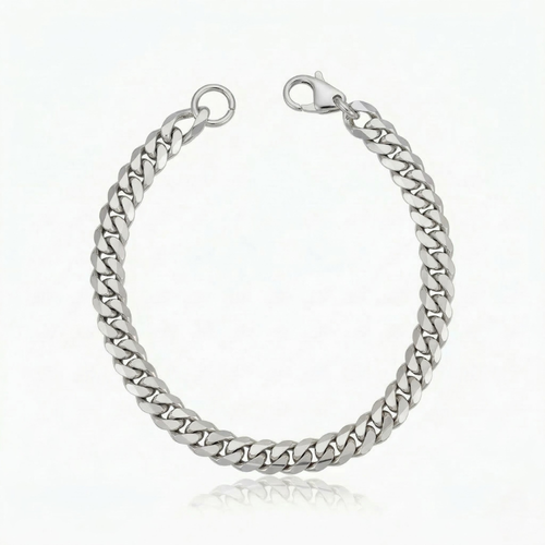 Kubanisches Armband aus Nachlass | Weißgold