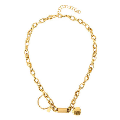 Heartened Chunky-Halskette | Gold