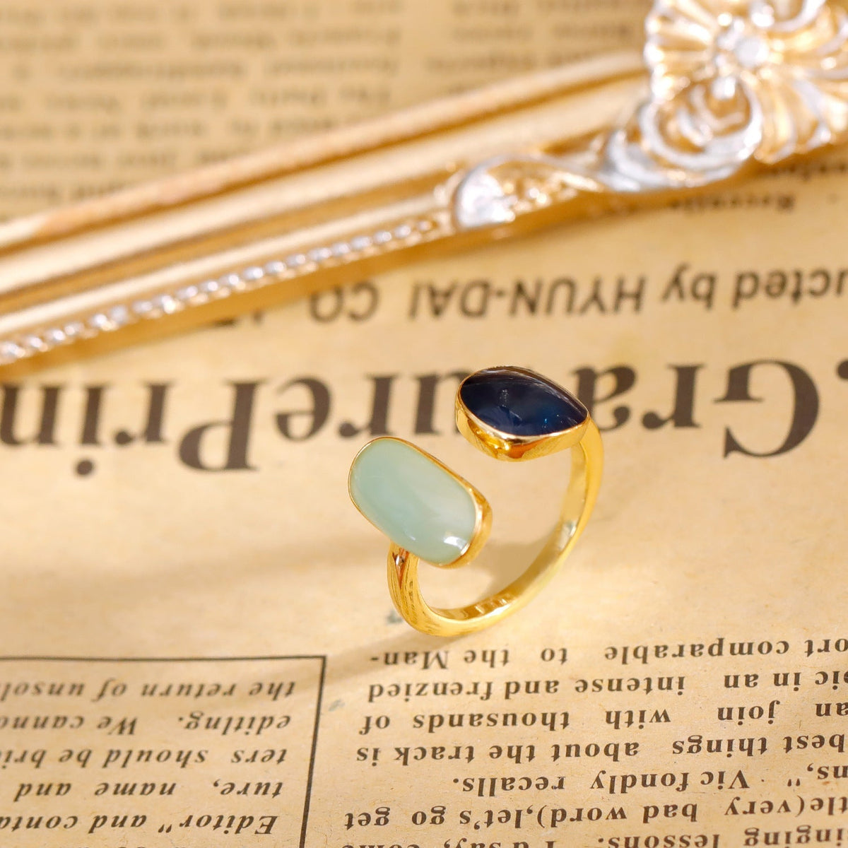 Kaelis Duo Wickelring | Gold