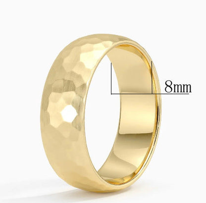 Elric strukturierter Core-Ring | Gold