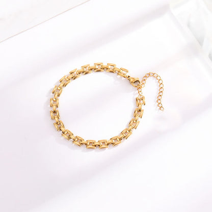 Uhrenkettenarmband | Gold