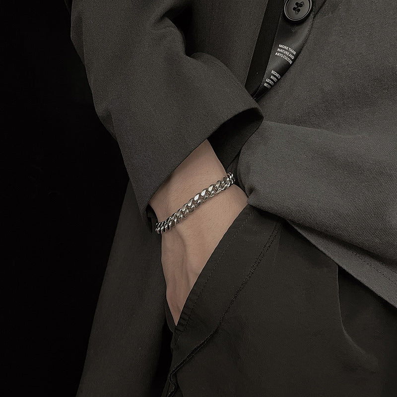 Sterling-Vale-Armband | Weißgold