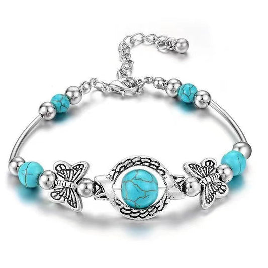 Oasis Butterfly Drift Armband | Weißgold