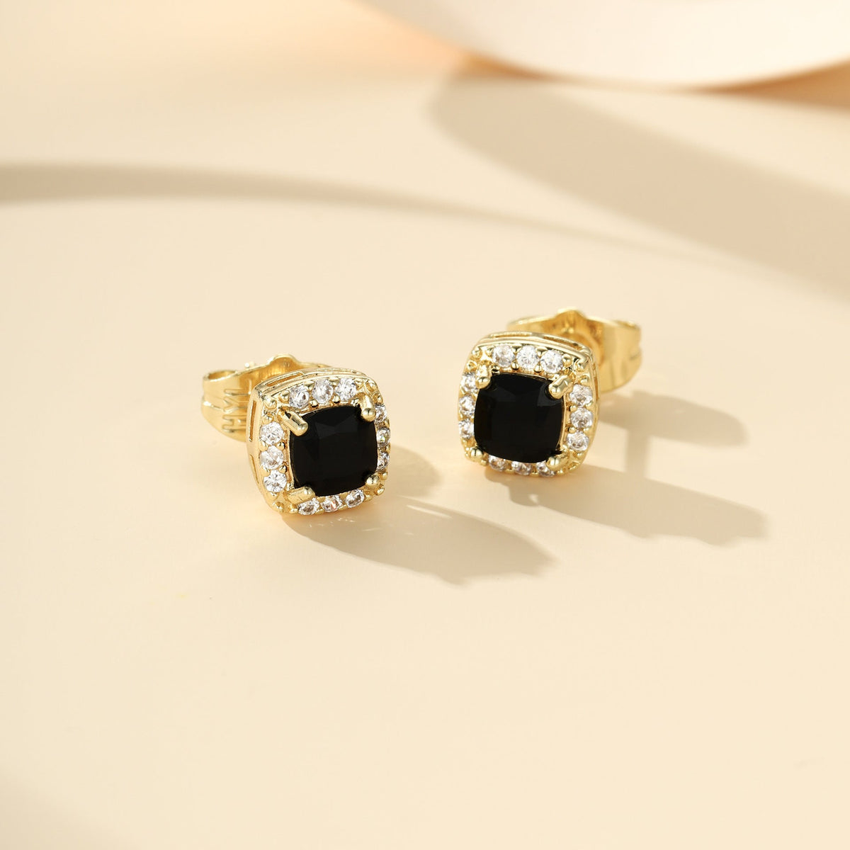Midnight Royale Ohrstecker | Gold