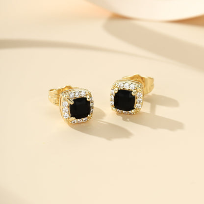 Midnight Royale Ohrstecker | Gold