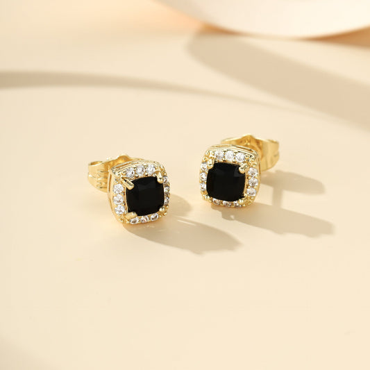 Midnight Royale Ohrstecker | Gold
