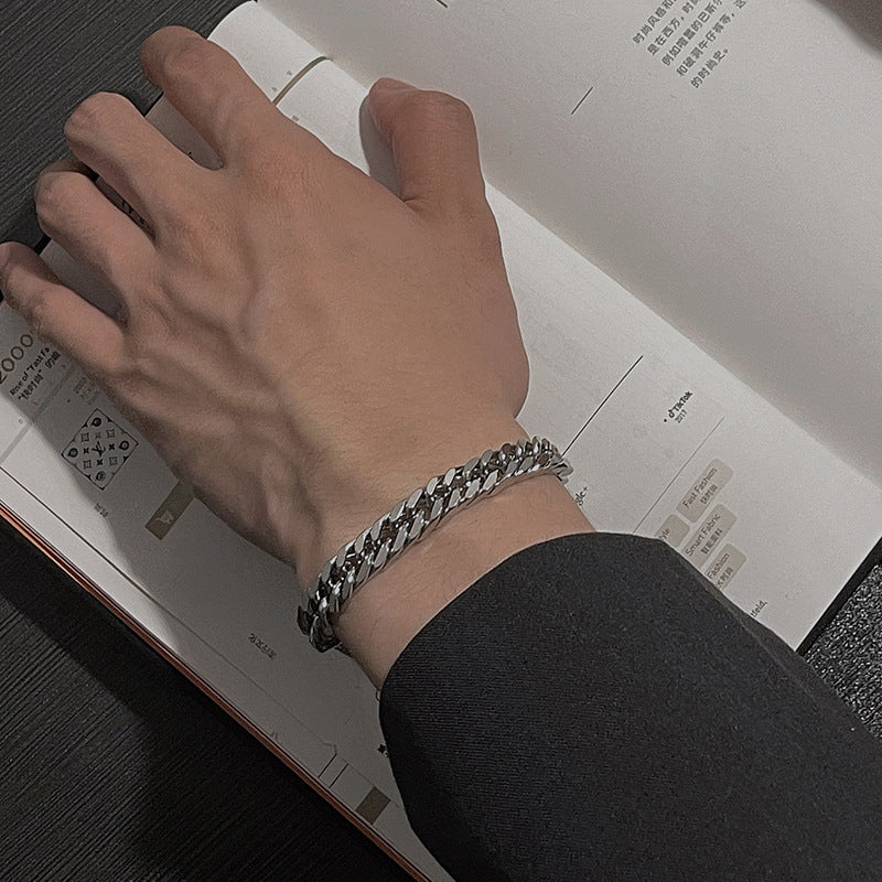 Sterling-Vale-Armband | Weißgold