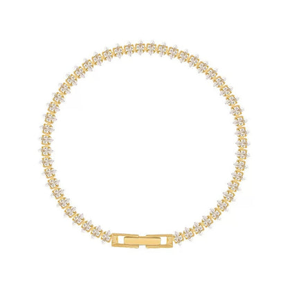 Vionelle Marquise Tennisarmband | Gold