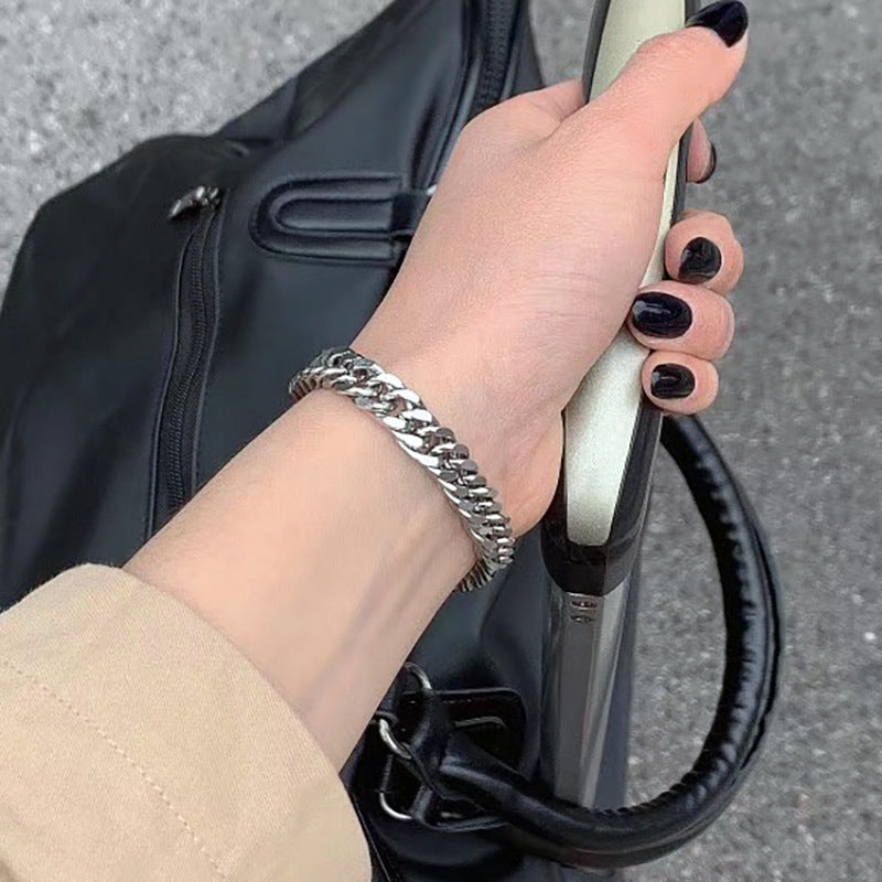Sterling-Vale-Armband | Weißgold