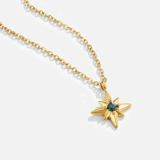 Estelle Celestial Edelstein-Halskette | Gold