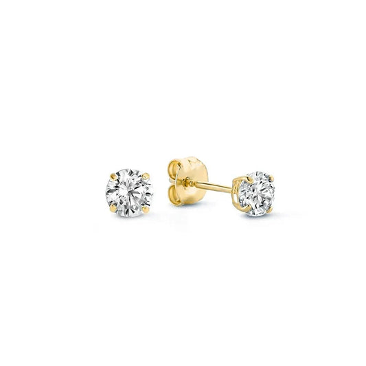 Larmes de Lune Steinohrstecker | Gold